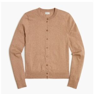 J. Crew ** Classic Cardigan in Heather Mushy Women’s Size XS Neutral Minimalist